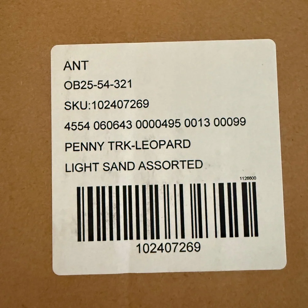 Anthropologie Penny Vanity Trinket Tray | Leopard | NIB